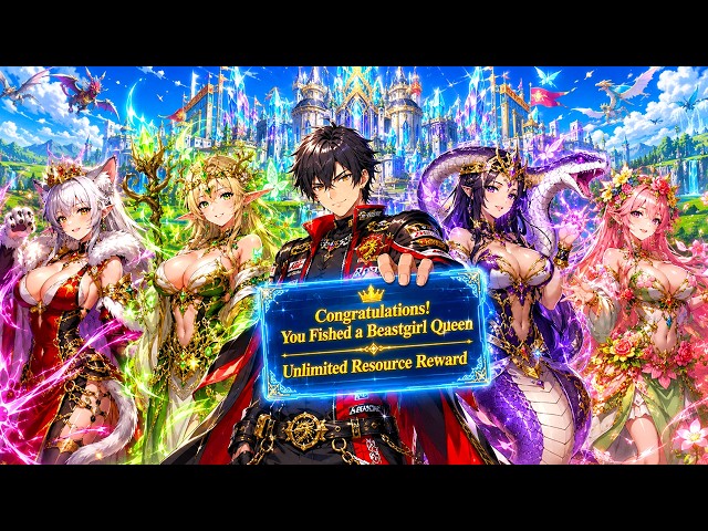 His Talent Allows Him to Fish for Beast Girls Infinitely, So He Has the Largest Beast-Girl Kingdom!