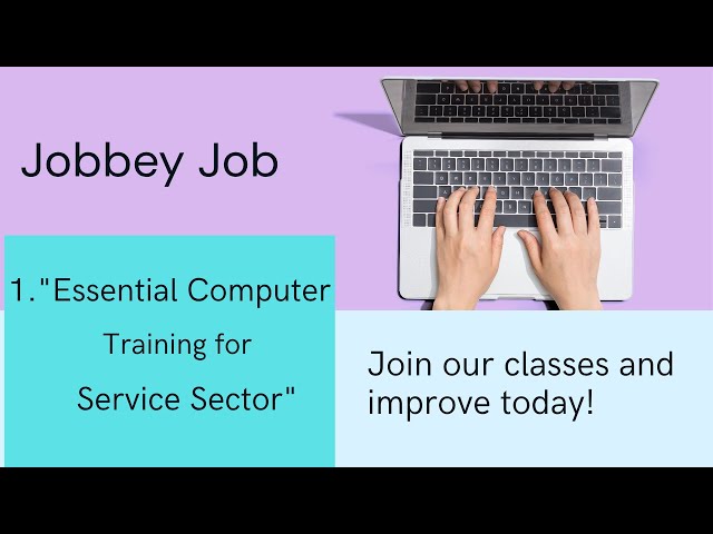 "Basic Computer Skills Tutorial (Video 1) | Typing & MS Office for Beginners" Jobbey Job
