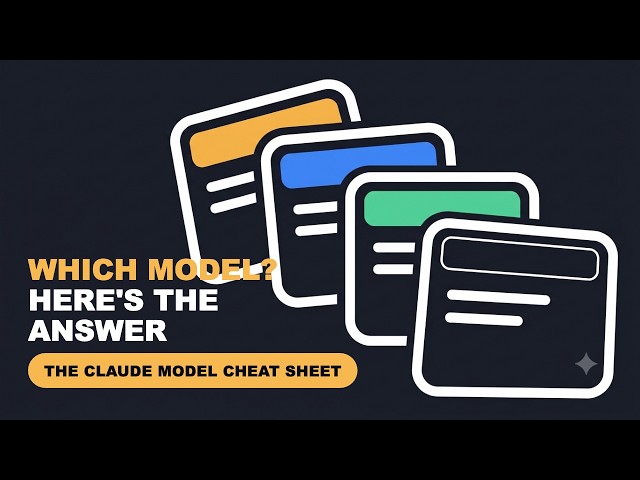 The Claude Model Cheat Sheet