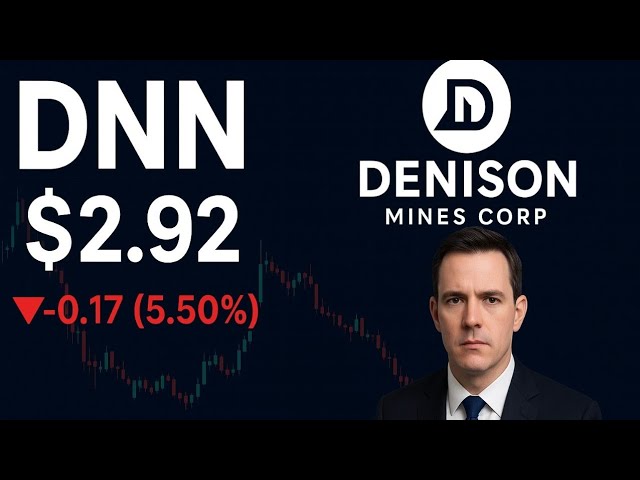DNN Stock Falls to $2.92 — Time to Buy the Dip in Uranium?
