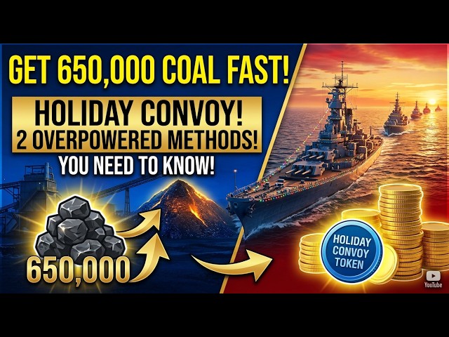 How To Get 650,000 Coal FAST For Holiday Convoy! | 2 Overpowered Methods You NEED To Know!