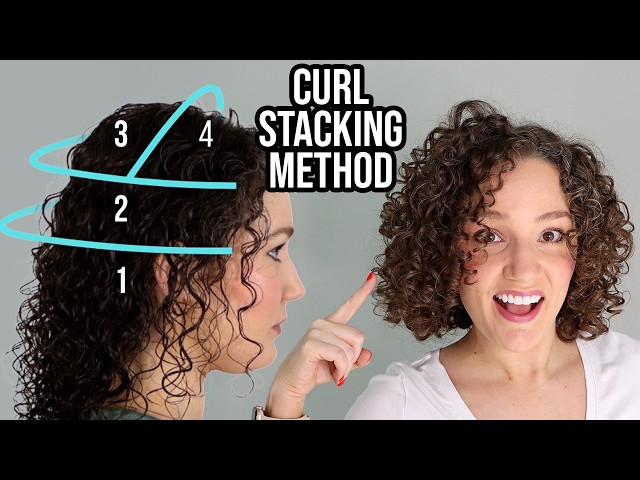 Curl Stacking: How to Style Your Curls for More Volume and Lift