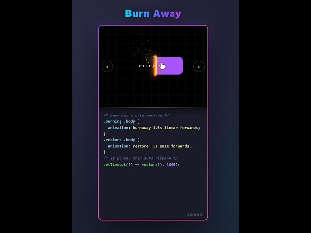 5 INSANE CSS Button Effects — Interactive Action Pack Vol.3 | HTML + CSS + JS ($5)