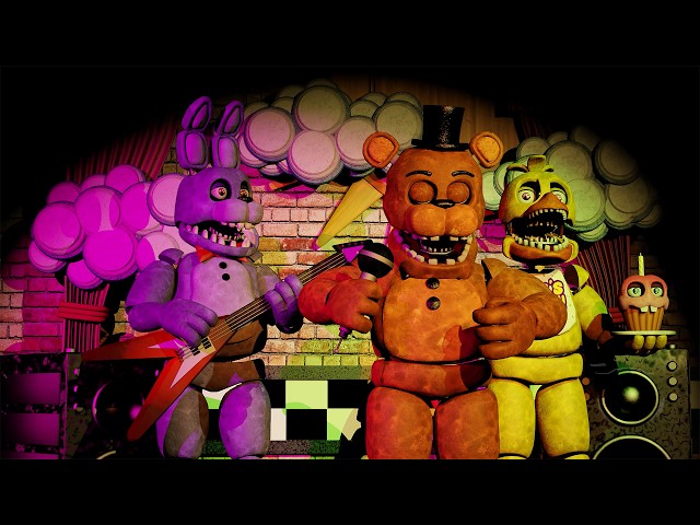Five Nights at Freddy's trailer but with Fixed Withered animatronics