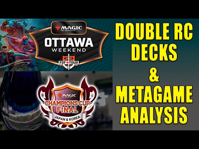 RC Analysis from Ottawa and Japan + Korea With Decks & Metagame | Modern MTG