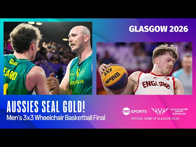 GOLDEN GLORY! 🔥 | Men's 3x3 Wheelchair Basketball Final | Glasgow 2026 Commonwealth Games