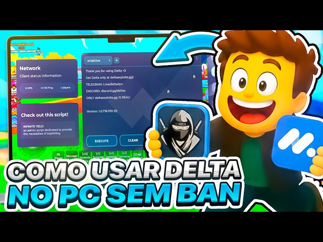 HOW TO USE DELTA EXECUTOR ON PC WITHOUT GETTING BANNED ✅ HOW TO USE SCRIPTS IN ROBLOX ON PC!