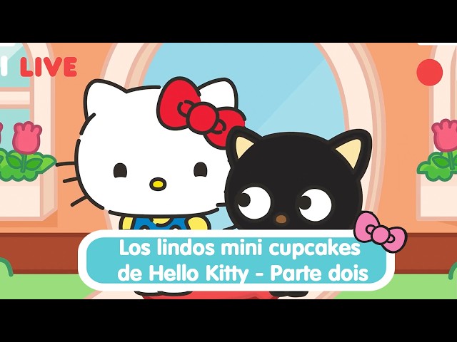 Los lindos mini cupcakes de Hello Kitty - Parte 2 |  Supercute Adventures 10 ª Temp EP 05