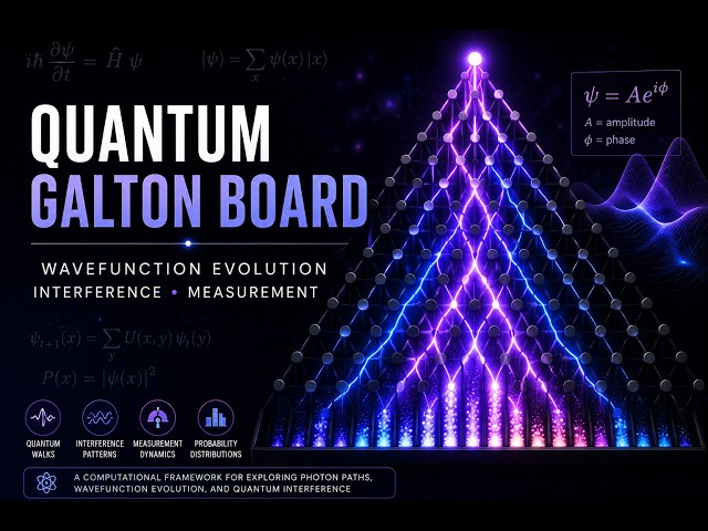Quantum Galton Board