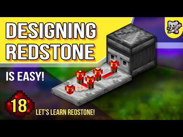 Designing Custom Redstone | Let's Learn Redstone 18