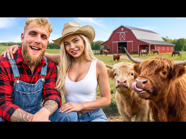 MY FIANCÉ MEETS OUR NEW FARM ANIMALS