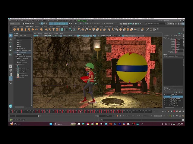 3 Principles Of Animation Maya Reflection Part2