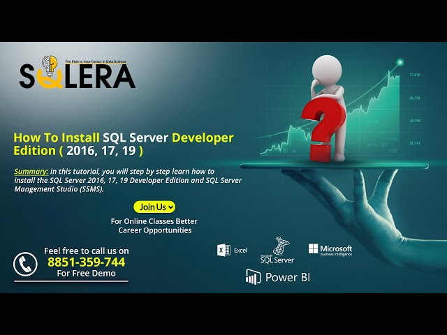 How To Install SQL Server Developer Edition 2014, 2016,17,19