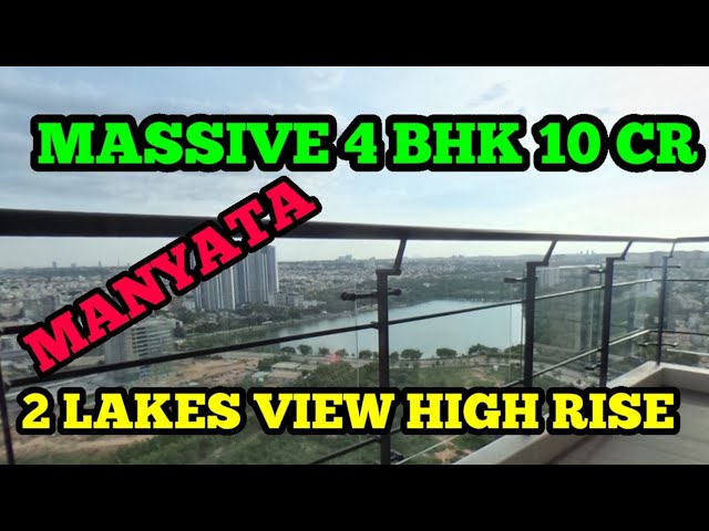 karle zenith residences bangalore 4 bhk flat for sale in Bangalore High raise building Lake view