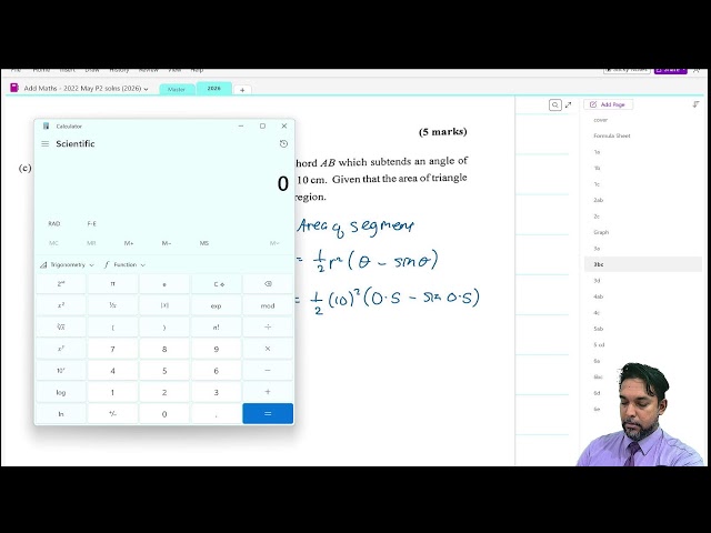 2026 05 15 - Add Maths F5 - May 2023 P2 - Session 2