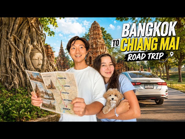 Our Thailand Road Trip Adventure Begins 🇹🇭 Moving from Bangkok to Chiang Mai