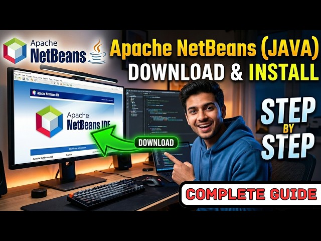 How to Download and Install Apache NetBeans (JAVA) Step by Step | NetBeans Installation Guide