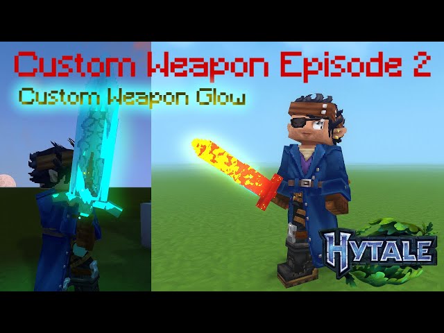 Hytale Tutorial: Custom Weapon Glowing