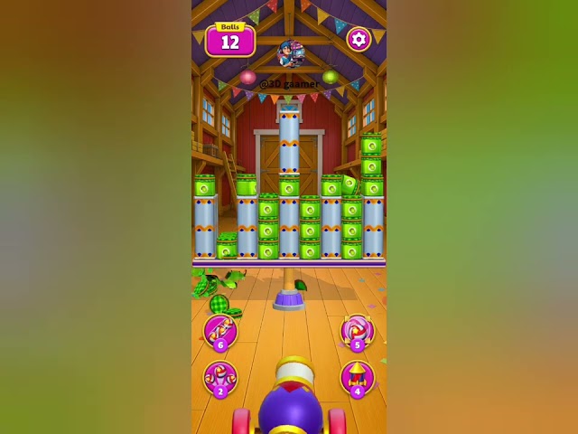 Stack smash block 3D puzzle level 370 Hard level solution for gameplay 