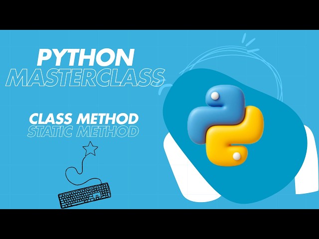 Python Class Method & Static Method Explained 🔥| Core Python Mastery in Tamil | Episode 39