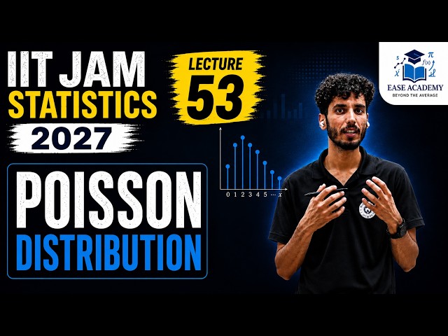 Lecture 53| IIT JAM MS 2027 |Poisson distribution