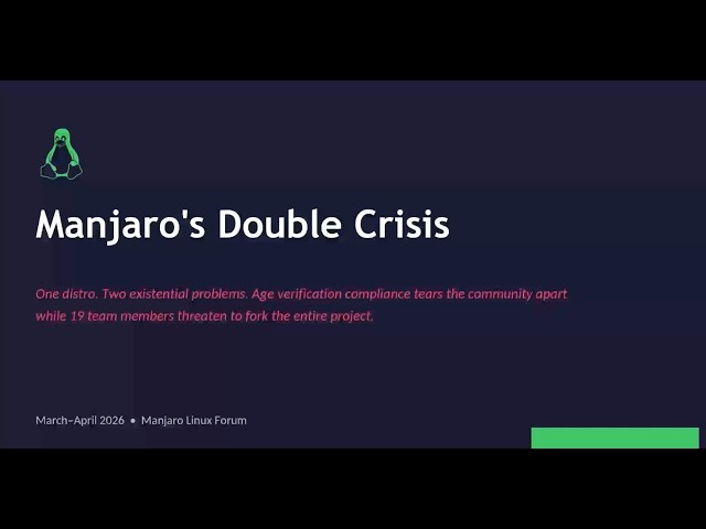 The Fall of Manjaro? Why 19 Developers Are Threatening to LEAVE