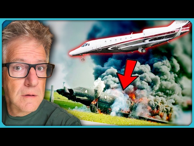 $23 Million Citation Jet Fiery Crash Landing! NTSB Final Report