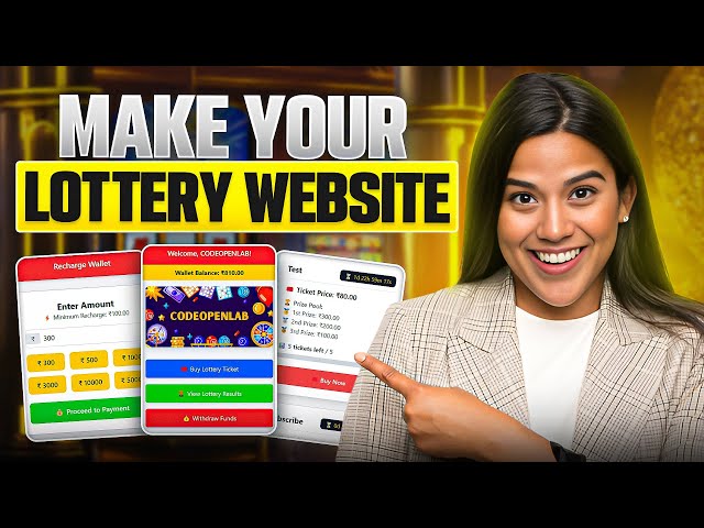 Build a Lottery Ticket Website with Full Functionality with UPI payment system | Website development