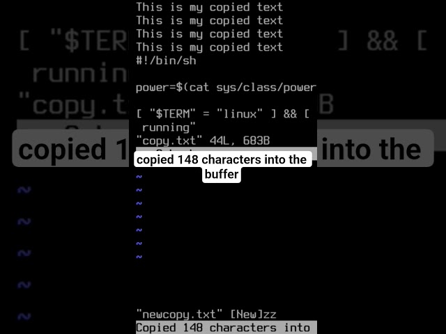 using a linux multiplexer to copy and paste in the linux terminal #linux #archlinux