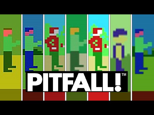 Pitfall! (1982) Atari 2600/5200 vs ColecoVision vs Mattel intellivision vs MSX vs C64 vs Atari 8 Bit