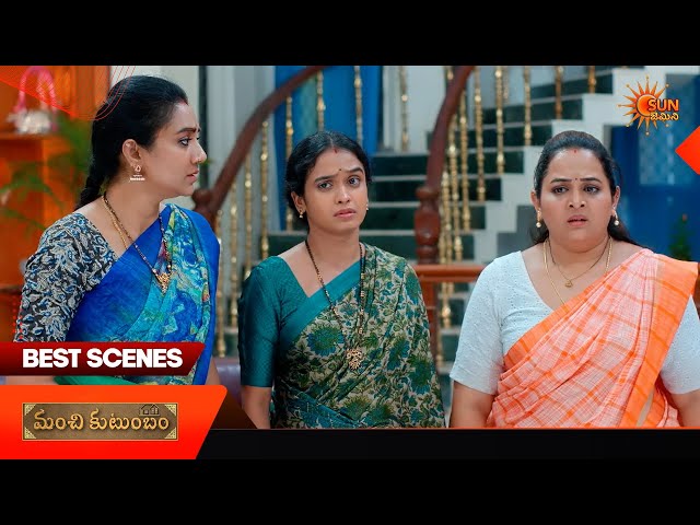 Manchi Kutumbam - Best Scenes | 22 Aug 2026 | Telugu Serial | Sun Gemini