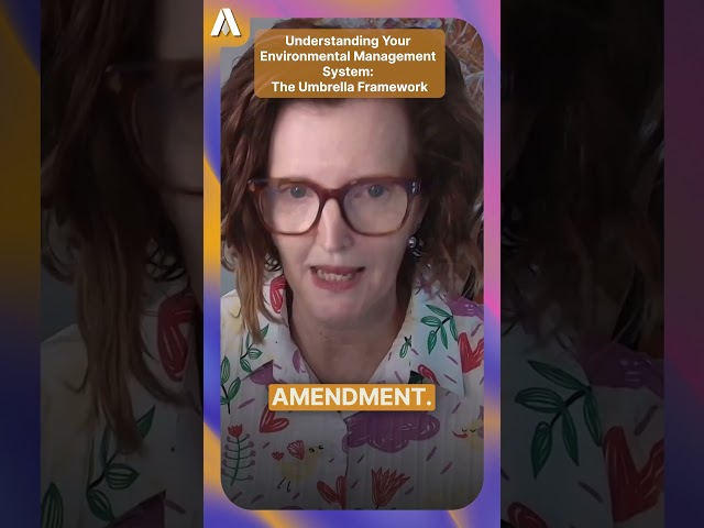 Understanding Your Environmental Management System: The Umbrella Framework | ATOL Shorts