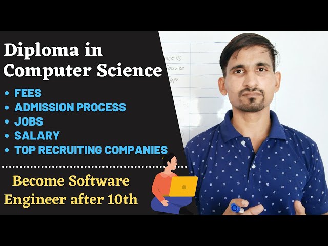 Diploma/Polytechnic in Computer Science and Engineering | How to Become Software Engineer After 10th