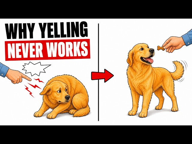 Why Yelling at Your Dog Never Works (Science Explained)