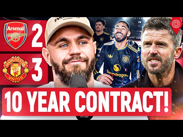 "Why Can't It Be Carrick?!" | Stephen Howson REACTS | Arsenal 2-3 Manchester United