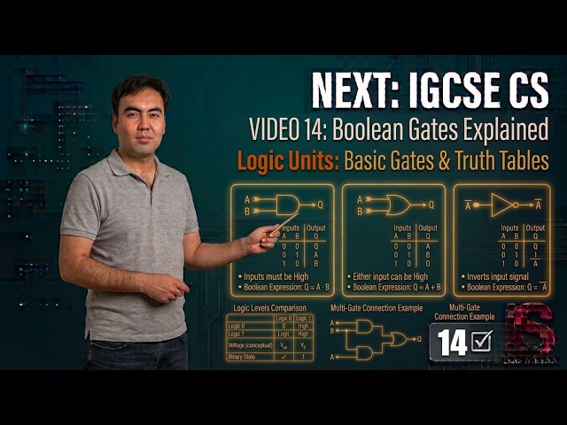 12 Logic Gates, Truth Tables & Circuit Diagrams | Edexcel IGCSE Computer Science