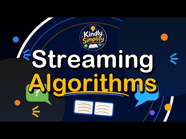 Streaming Algorithms Explained for Kids: Tiny Memory, Big Data Tricks