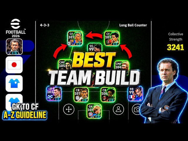How to Build your BEST eFootball Squad (Full Guideline) - eFootball 2026