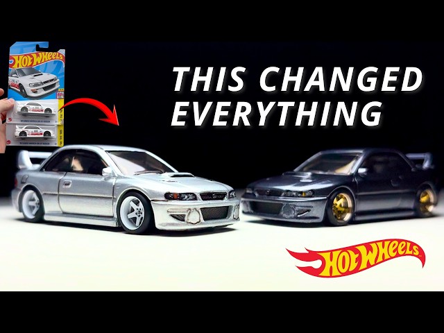 Turning $1 HotWheels into Art Pieces