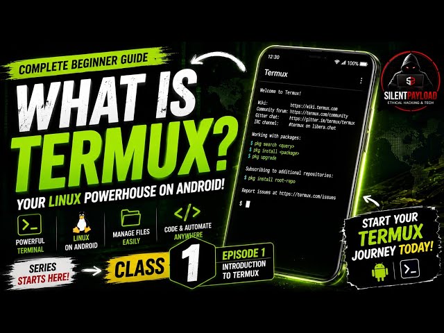 What is Termux? | Complete Beginner Guide | Class 1