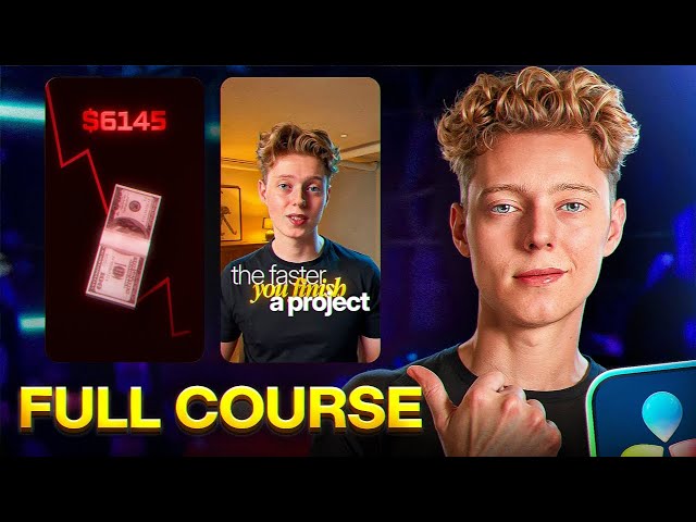 Master Reel Editing in DaVinci Resolve (Free 1-Hour Course)