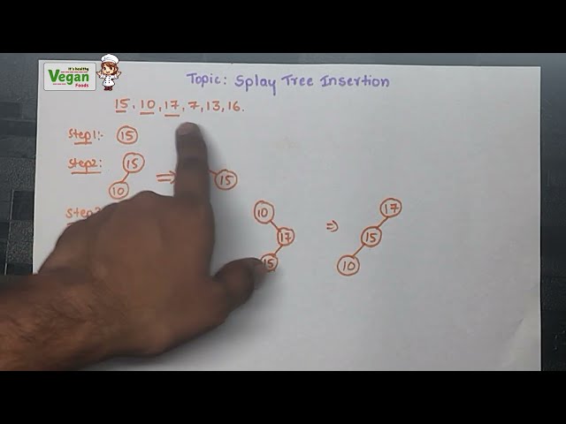 Splay tree (Insertion) |Data structures & Algorithms | All Universities