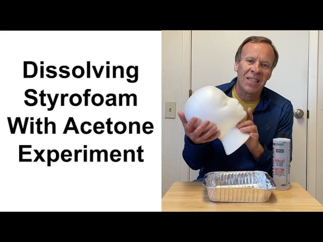 Acetone vs Styrofoam - The Results Are Wild