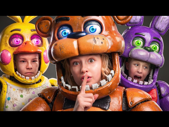 FIVE NIGHTS AT FREDDY'S in real life! *Wait Till the End*