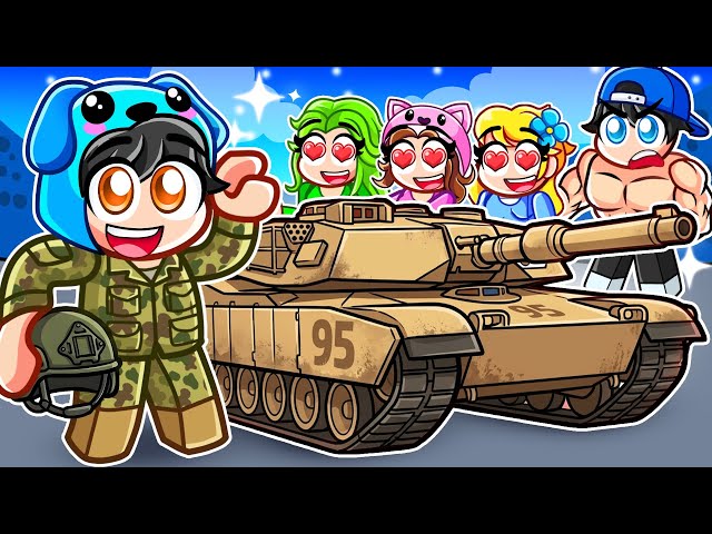 ¡Enloqueciendo a mis locas fans con el nuevo TANQUE MILITAR en Roblox Driving Empire!