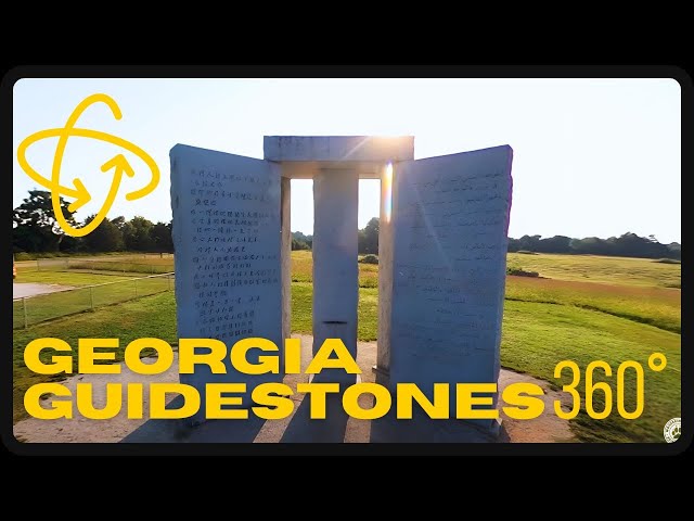 GEORGIA GUIDESTONES in 360/VR!! a virtual walkthrough
