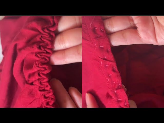 Easy Stitch to Tighten Necklines, Sleeves & More | Full Sewing Tutorial