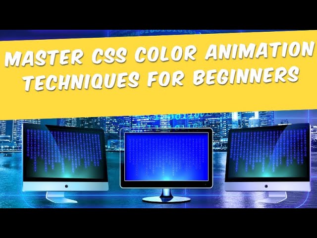 Master CSS Color Animation Techniques for Beginners | #subscribe #newchannel