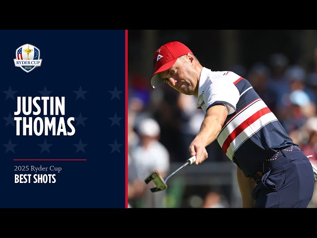 Justin Thomas' Extended Best Shots | 2025 Ryder Cup