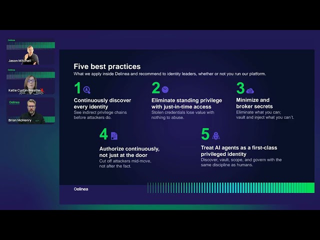 Mythos: Five Best Practices for Identity Security Leaders